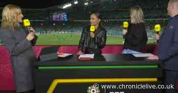 BBC's Gabby Logan delivers 'historic' as England beat Australia to make World Cup final