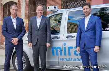 Ericsson und MIRA demonstrieren in Düsseldorf die Mobilität von morgen