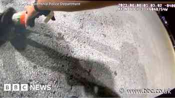 Raccoon with jar stuck on head helped by Ohio police