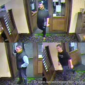 Blackpool police seeking these men over alleged assault