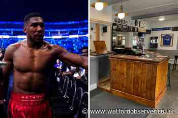 Anthony Joshua bags The Badger free crate of Forged Stout