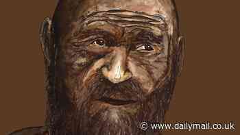 Is THIS what Ötzi the iceman really looked like? Scientists say Europe's oldest mummy was dark and bald when he roamed the Alps 5,300 years ago - and NOT fair and hairy as previously thought