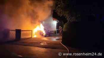 70.000-Euro-BMW völlig ausgebrannt – war es Vorsatz? LKA-Gutachten soll Aufschluss geben