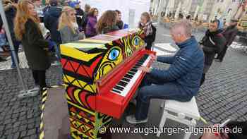 Play me, I'm yours: Die "Sommerklaviere" stehen bald wieder in Augsburg