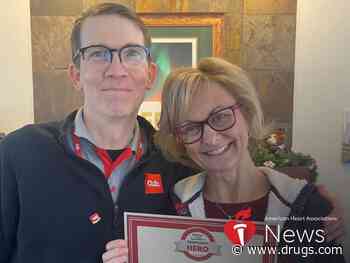 AHA News: His Heart Stopped While Watching TV. His Wife Kept Him Alive.