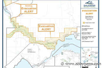 Evacuation alert issued for Lee Creek in the North Shuswap