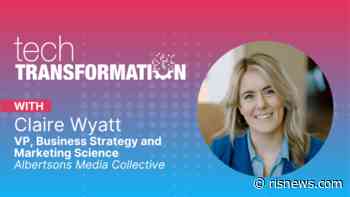 Tech Transformation Video: Claire Wyatt of Albertsons Media Collective Talks Retail Media Cross-Integration