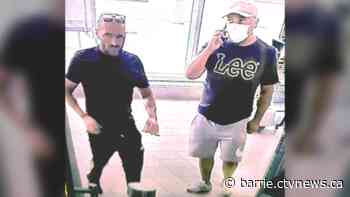 Suspects sought in series of thefts from Muskoka store