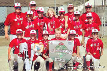 Abbotsford Angels Red win 13U A Provincial East banner