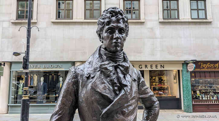Beau Brummell’s statue on Jermyn Street