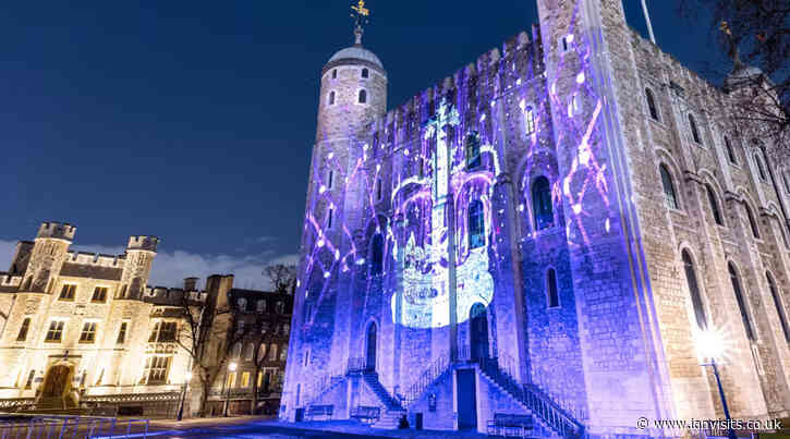 Tickets Alert: Crown and Coronation lights show at the Tower of London