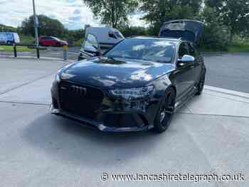 Audi RS 6 driver near Preston given fixed penalties