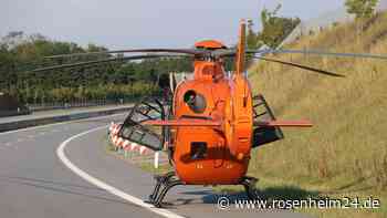 So kam es zum schweren Unfall auf der A94 bei Dorfen: Verletzte Frau in Klinik geflogen