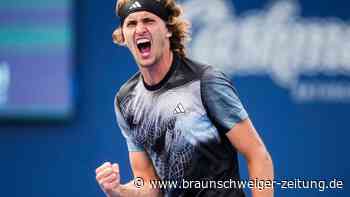 Alexander Zverev bei Turnier in Cincinnati in Runde drei