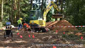 Grabungen nach erschossenen Wehrmachtssoldaten beginnt