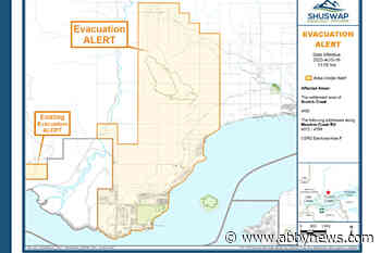 North Shuswap evacuation alert extended to include Scotch Creek