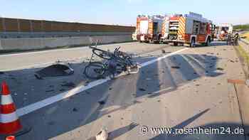 So kam es zum Unfall auf der A94 bei Dorfen: Schwerverletzte Frau in Klinik geflogen