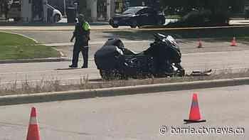 Motorcycle crash in Barrie's south-end under investigation