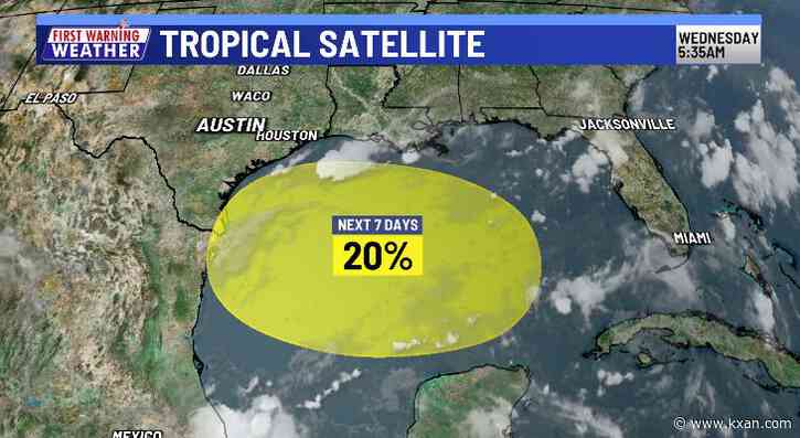 Watching the Gulf: Disturbance may bring rain, cooler weather