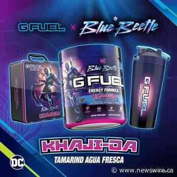 G FUEL and Warner Bros. Discovery Global Consumer Products Unite for Heroic "Blue Beetle"-Inspired Energy Drink