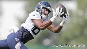 Treylon Burks injury update: Titans WR suffers LCL sprain at practice, likely to miss a few weeks, per report
