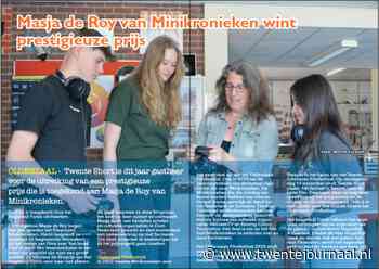Masja de Roy van Minikronieken wint prestigieuze prijs
