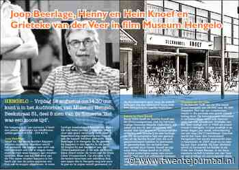 Joop Beerlage Henny en Hein Knoef en Grieteke van der Veer in film Museum Hengelo