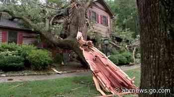 Severe weather leaves 1 dead, tens of thousands without power