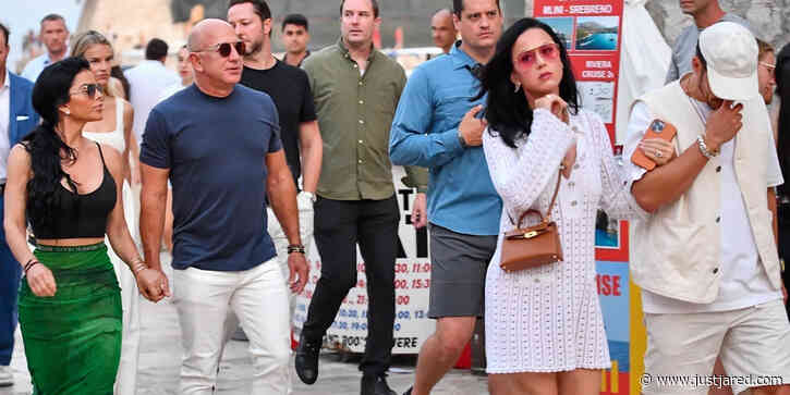 Katy Perry & Orlando Bloom Sight See in Croatia With Jeff Bezos & Lauren Sanchez