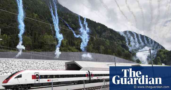 Gotthard rail tunnel, worlds longest, closes for months after Swiss derailment