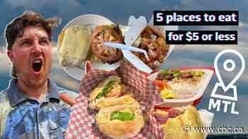 5 places to eat in Montreal for $5 or less