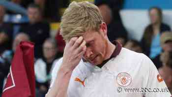 Kevin de Bruyne injury: Man City midfielder out for up to four months and may need surgery