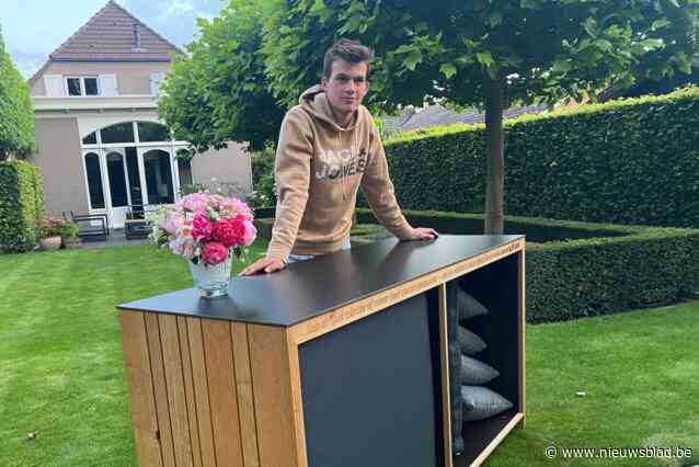 Joren (20) start in bijberoep met eigen maatwerkbedrijfje Wood Design DW: “Focussen op niet-standaard schrijnwerk”