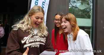 A Level results 2023 LIVE - Scenes of joy as North East students pick up their results from schools