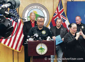 Maui emergency chief defends not sounding sirens in Lahaina