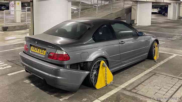 M3 CSL staat stil in parkeergarage met 59 km op de klok