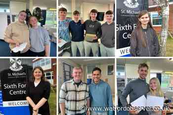 St Michael’s Catholic High School 'delighted' with A-Level results