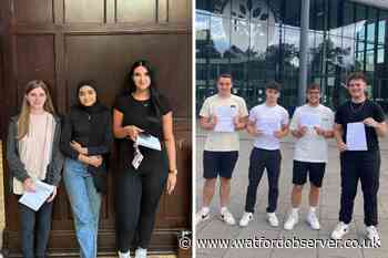 The Grange Academy, Bushey, celebrates A-Level successes