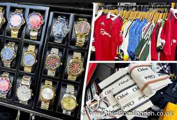 Fake designer goods worth £5m seized from Camden shops