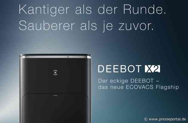 Revolution der Hausreinigung: ECOVACS präsentiert drei neue Modelle beim globalen Launch Event - DEEBOT X2 OMNI, WINBOT W2 und AIRBOT Z2