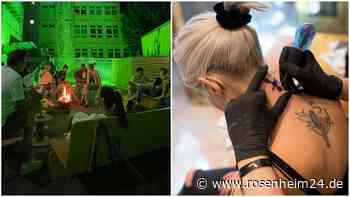 Pinsel, Sprühdose, Tattoo-Nadel: Auch im Aiblinger Künstlerhaus gehen die Beats ab