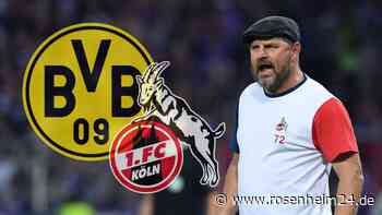 BVB gegen Köln: FC-Trainer Baumgart stinksauer vor Anpfiff in Dortmund