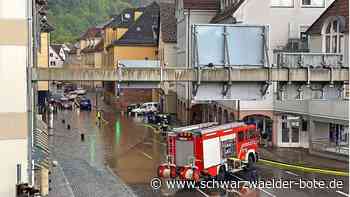Unwetter im Kreis Calw: Zerstörtes Glas, aber keine Verletzten