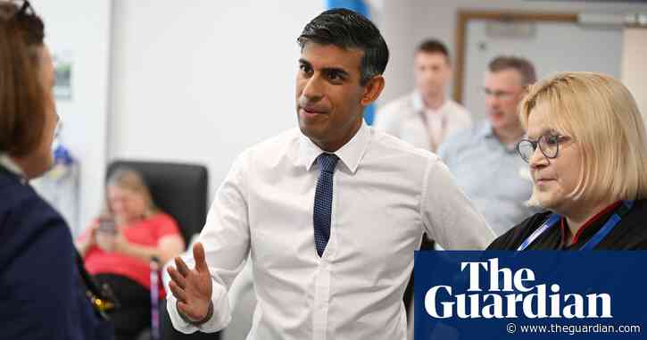 Pay rises should be a ‘reward for productivity’, says Rishi Sunak