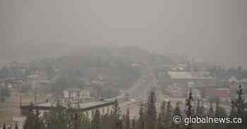 N.W.T wildfire evacuees shelter in Leduc, St. Albert as blaze threatens Yellowknife