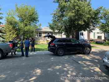 Firearm, drugs seized as police gang unit probes central Edmonton home