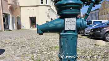 Die Stadt Burghausen will im Jahr 2024 weitere Trinkwasserstellen für die Bevölkerung schaffen