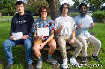 A-levels: Isleworth & Syon toasts its achievers