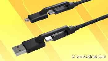 This 4-in-1 charging cable from Nomad means I'm never without the right cable