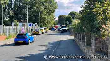 Scooter rider suffers minor injuries in Blackburn crash